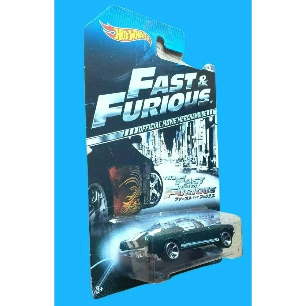 FAST & FURIOUS Hot Wheels '67 FORD MUSTANG 4/8 TOKYO DRIFT 2013 Dark Green